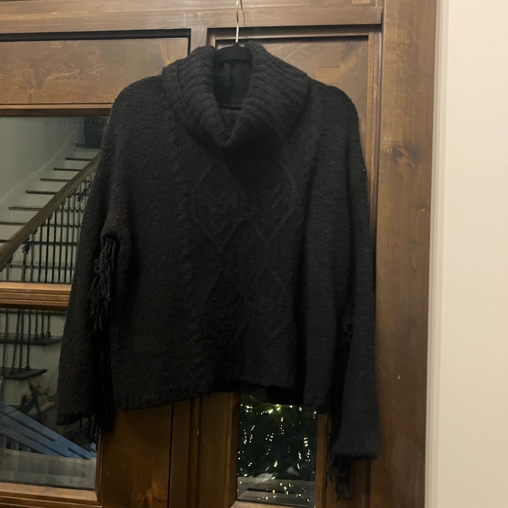 Cozy Black Turtleneck Sweater